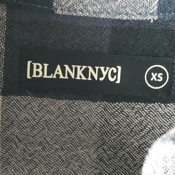 BlanK NYC Plaid Wrap Button Front Top - Picture 8 of 9